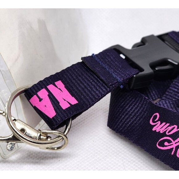 Navy Mom Keychain Neck Lanyard – Detachable Badge Holder for Proud Moms - Picture 4 of 7